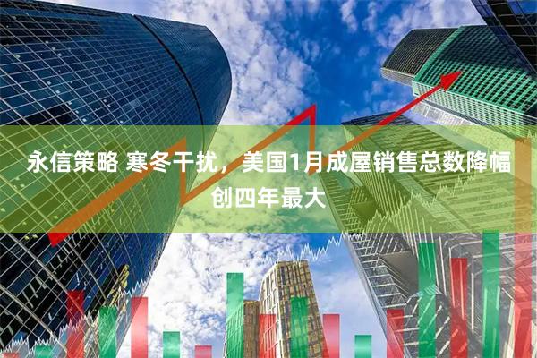 永信策略 寒冬干扰，美国1月成屋销售总数降幅创四年最大