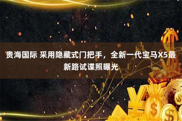 贵海国际 采用隐藏式门把手，全新一代宝马X5最新路试谍照曝光